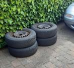 Winterbanden voor Mercedes W126 plus velgen., Auto-onderdelen, Banden en Velgen, Ophalen, Velg(en), 16 inch, 185 mm