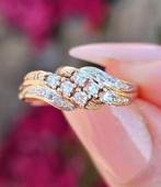 💎💎Diamant dames 14k ring 0.25ct💎💎