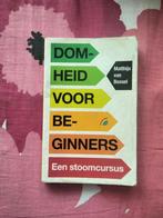 Domheid voor Beginners - Matthijs van Boxsel, Ophalen of Verzenden, Gelezen, Matthijs van Boxsel, Anekdotes en Observaties