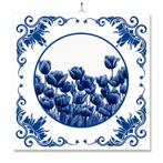 Tegel Met Opdruk | Tulpen | Inclusief Geschenkdoos, Ophalen of Verzenden, Nieuw