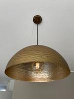 Hanglamp messing 50 cm, Ophalen of Verzenden, Zo goed als nieuw, Metaal, Minder dan 50 cm