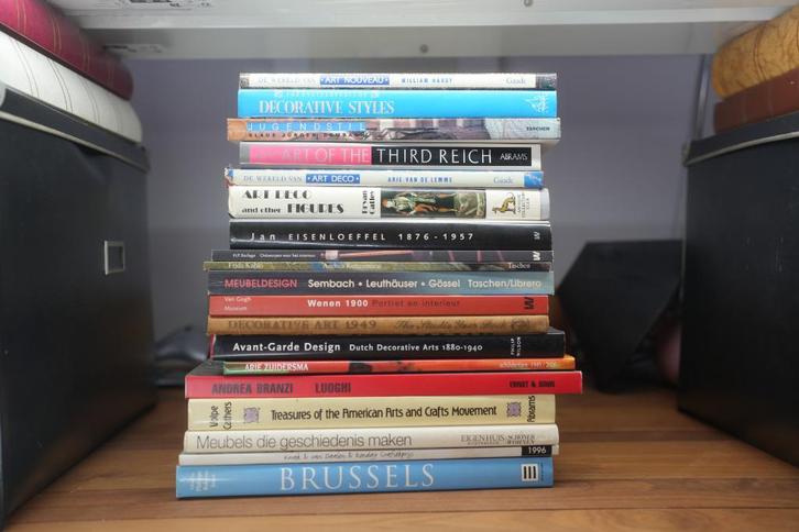 Kunstboekencollectie (189 boeken) + 14 st. set + catelogi, Boeken, Kunst en Cultuur | Beeldend, Zo goed als nieuw, Ophalen