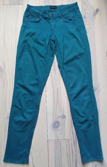 Mooie groene/ petrol broek van Cimarron (Spanje), mt 36 beschikbaar voor biedingen