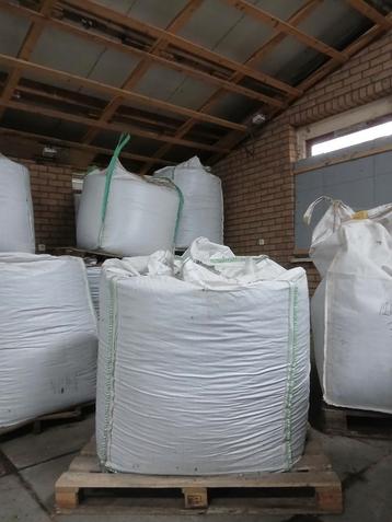 Pellets, pelletkorrels, in bigbags, voor bedrijfskachel, €40 beschikbaar voor biedingen