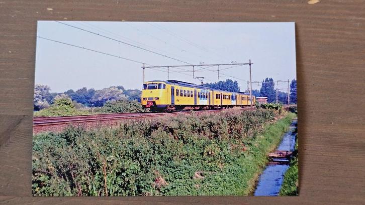 Foto TREIN NS Nederlandse Spoorwegen SGM Sprinter Plan Y, Verzamelen, Spoorwegen en Tramwegen, Gebruikt, Trein, Overige typen