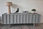 HK Living dressoir lowboard, concrete (grijs), als nieuw, Ophalen, Met deur(en), 150 tot 200 cm, Zo goed als nieuw