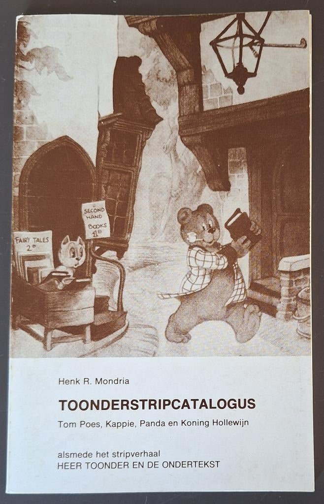 Toonderstripcatalogus - Henk R. Mondria, Ophalen of Verzenden, Gelezen, Henk R. Mondria