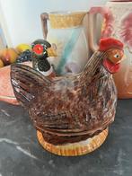 Kip op nest Michel Caugant authentiek gemerkt, Antiek en Kunst, Ophalen of Verzenden