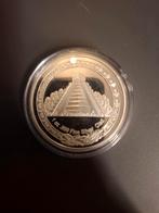 Piramide van Kukulcan 999 zilver clad, Ophalen of Verzenden, Koningin Beatrix, 50 gulden, Zilver