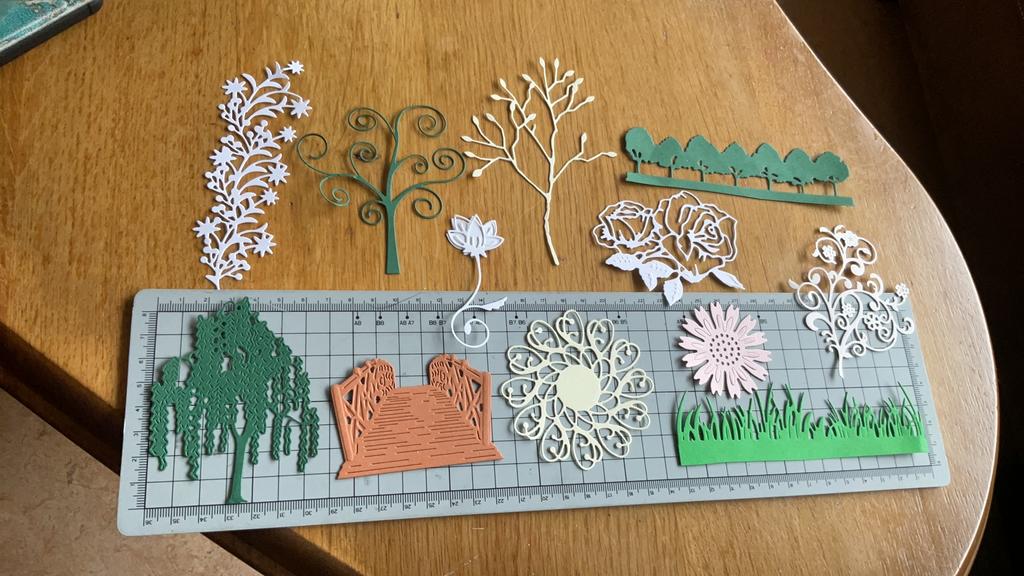Stans set bloemen en tuin, eenmalig, Hobby en Vrije tijd, Ophalen of Verzenden, Nieuw