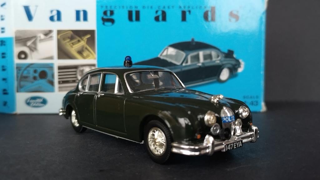 Jaguar Mk2 Somerset Coast Police 1:43 Vanguards Pol, Auto, Nieuw, Info@corgiclassics.co.uk, Le19 1rl Leicester uk