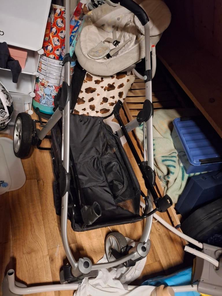 Topmark Duo Kinderwagen, Kinderen en Baby's, Kinderwagens en Combinaties, Gebruikt, Kinderwagen, Overige merken, Duowagen, Met reiswieg