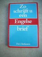 Zo schrijft u een Engelse brief - Dr. L. Verkoren, Ophalen of Verzenden, Zo goed als nieuw, MBO, Dr. L. Verkoren