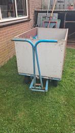 Transportwagen/handkar, Doe-het-zelf en Verbouw, Transportwagens, 100 liter of meer, Ophalen, Gebruikt, Transportkar