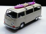 Volkswagen bus T2a Transsporter + surfboard Welly modelauto, Nieuw, Ophalen of Verzenden, Welly, Welly