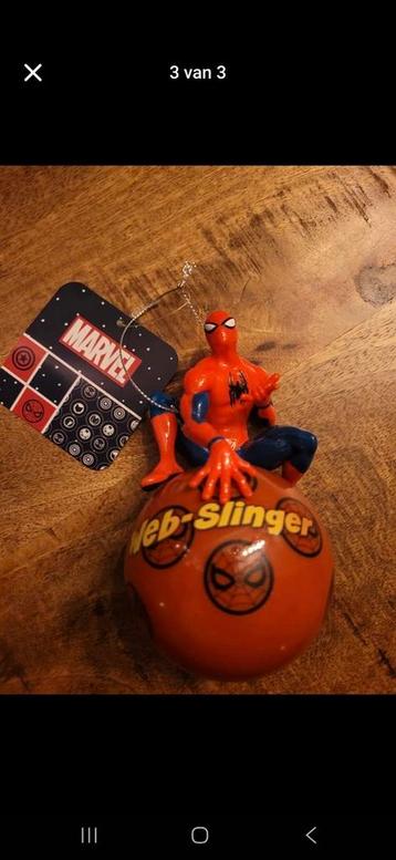 Ornament spiderman (marvel/disney) kerst beschikbaar voor biedingen