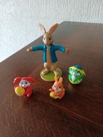 Pasen, Paashaasjes en houten paashangers, Diversen, Ophalen of Verzenden, Gebruikt