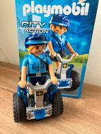Playmobil 6877 set Agente met balansracer/Segway, Kinderen en Baby's, Speelgoed | Playmobil, Ophalen of Verzenden, Zo goed als nieuw