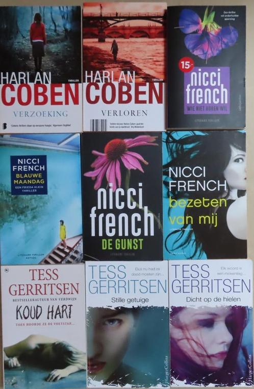 9 Bestseller Thrillers; in 1 koop slechts € 8,00, Boeken, Thrillers, Gelezen, Ophalen of Verzenden