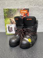 STIHL MS leren laarzen FUNCTION mt. 42 kettingzaag NIEUW, Zwart, Nieuw, Ophalen of Verzenden, Werkschoenen