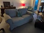 Ikea EKTORP 2-zitsbank beige, Huis en Inrichting, Gebruikt, Tweepersoons, 75 tot 100 cm, Ophalen of Verzenden
