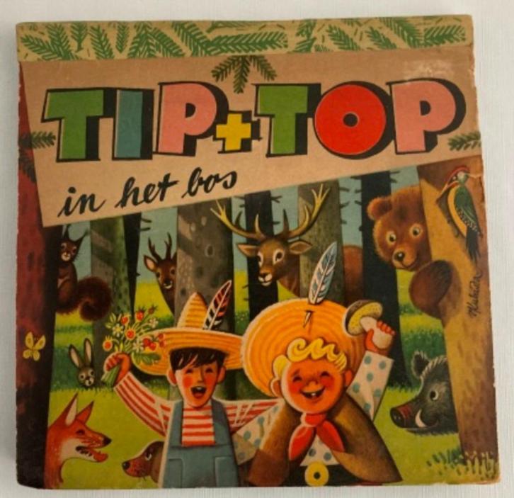 V.. Kubasta - Pop-Up boek Tip + Top in het bos - 1962, Boeken, Prentenboeken en Plaatjesalbums, Gelezen, Prentenboek, Verzenden