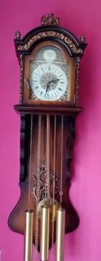 Wandklok-Westminster - Notenhout - tempus fugit, Antiek en Kunst, Antiek | Klokken, Ophalen