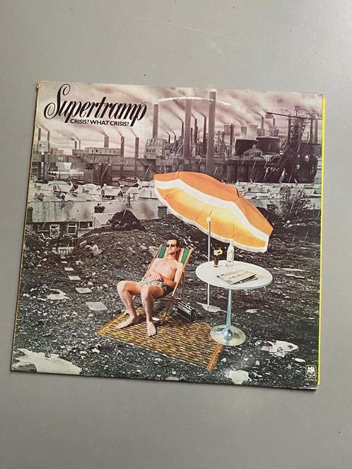 LP van Supertramp Crisis? What Crisis? 1975, Cd's en Dvd's, Vinyl | Rock, Zo goed als nieuw, Poprock, 12 inch, Ophalen of Verzenden