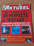 Aktueel 1991 The Doors Tatoeëren Suriname Theo Vonk Misdaad, Verzamelen, Tijdschriften, Kranten en Knipsels, Verzenden, 1980 tot heden