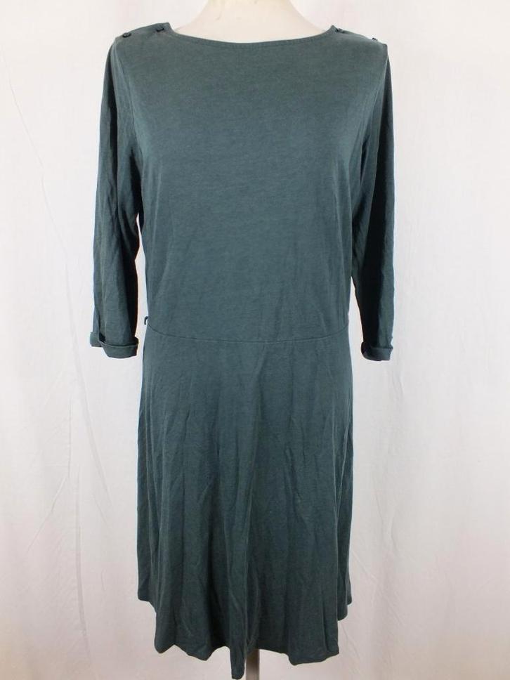 Mooie korte ochtendjas/thuisvest. mt M Zachte stof!, Kleding | Dames, Jurken, Zo goed als nieuw, Maat 36 (S), Knielengte, Ophalen of Verzenden