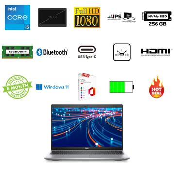Dell latitude 5520 i5-1145G7 4.4GHz 16GB 256GB NVMe Office24 beschikbaar voor biedingen