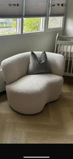 WOOOD fauteuil Stone crème bouclé, Huis en Inrichting, Banken | Sofa's en Chaises Longues, Ophalen, Eenpersoons, 75 tot 100 cm
