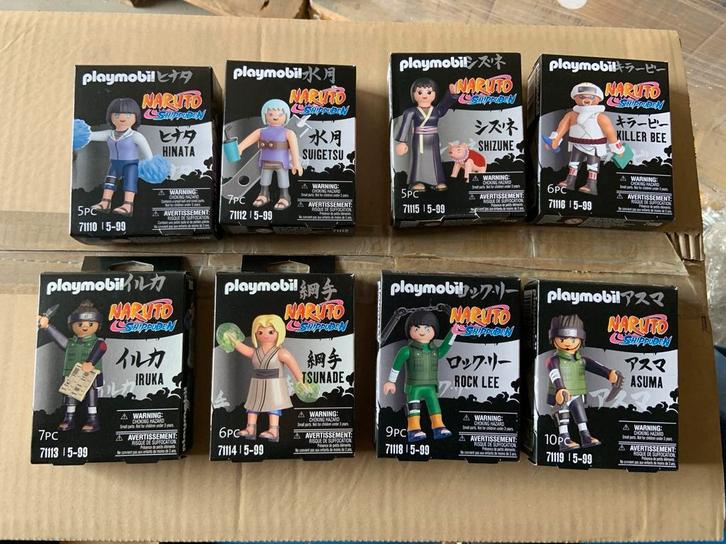 Playmobil Naruto Figuren - Nieuw in doos!, Kinderen en Baby's, Speelgoed | Actiefiguren, Nieuw, Ophalen of Verzenden
