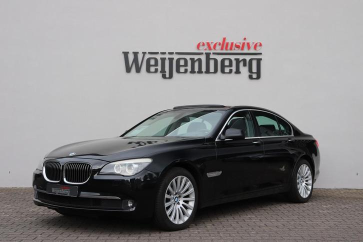 BMW 7 Serie 740i High Executive Pano Zwart Leder (bj 2012), Auto's, BMW, Bedrijf, Te koop, 7-Serie, ABS, Airbags, Airconditioning