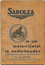 Sarolea 125 type LW handleiding 1951 (SR01), Motoren, Overige merken