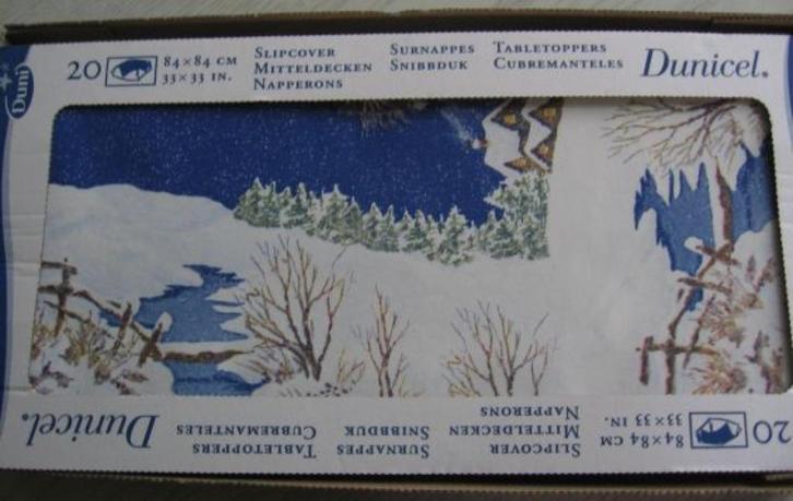 Kerstkleedjes van Duni, Diversen, Kerst, Nieuw, Ophalen