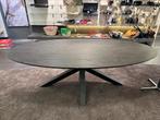 Houten eettafel, Huis en Inrichting, Tafels | Eettafels, Gebruikt, 100 tot 150 cm, 200 cm of meer, Ophalen of Verzenden