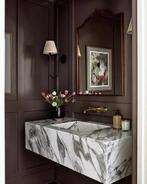 Bruine verf Farrow and Ball London Clay | in Wijzonol Mat, Doe-het-zelf en Verbouw, Verf, Beits en Lak, Ophalen, Bruin, 10 tot 15 liter