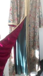 Sari hindi Marokkaanse takchita kaftan, Ophalen of Verzenden, Zo goed als nieuw, Rood, Overige typen