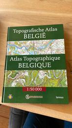 Atlas topografie BELGIE, Boeken, Atlassen en Landkaarten, Gelezen, Ophalen of Verzenden, Bosatlas, België of Luxemburg