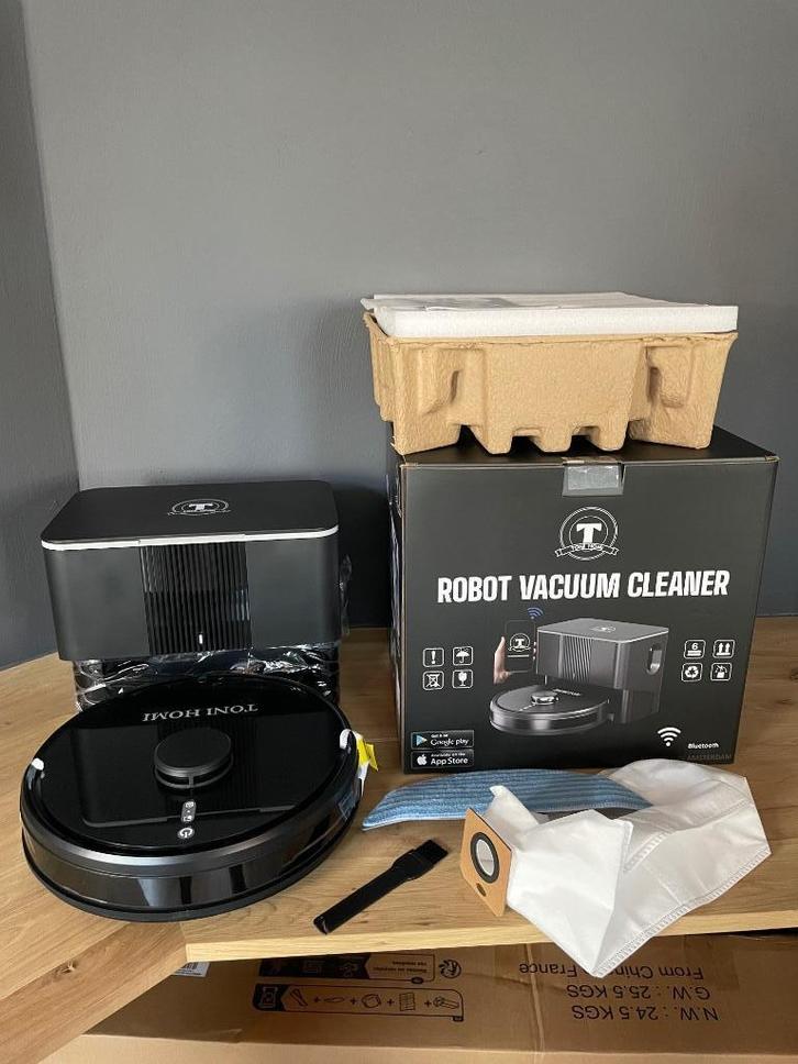 Ongebruikte robotstofzuiger met dweil (winkelprijs €1299), Witgoed en Apparatuur, Stofzuigers, Nieuw, Robotstofzuiger, 2000 watt of meer