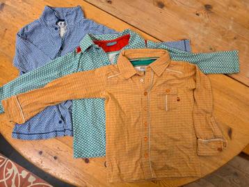 3 mooie blouses / bloesjes, mt 116 beschikbaar voor biedingen