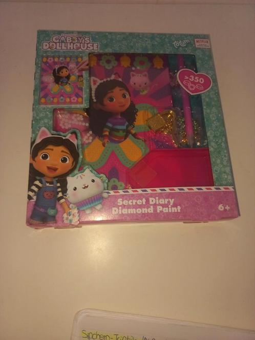 Gabby's Dollhouse Secret Diary Diamond Painting - Totum, Kinderen en Baby's, Speelgoed | Educatief en Creatief, Nieuw, Knutselen