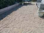 Grijs/wit grind gratis op te halen. (35m2), Ophalen, Gebruikt, Overige materialen