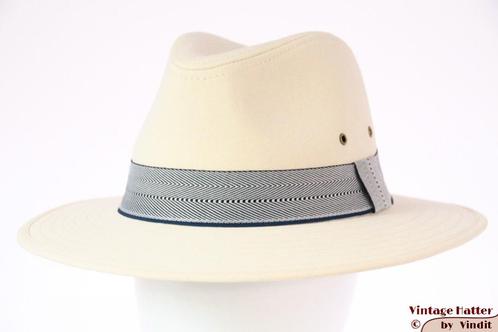 Outdoor gleufhoed Hawkins ivoorwit katoen 58, 59 en 60 nieuw, Kleding | Heren, Hoeden en Petten, Nieuw, Hoed, 58 of 59 cm (L, 7¼ of ⅜ inch)
