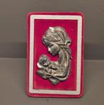 Vintage lijstje Moeder met kind, Antiek en Kunst, Curiosa en Brocante, Ophalen of Verzenden