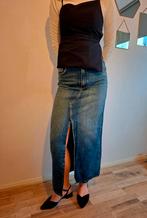 ZARA jeans rok met split XS, Zwart, Nieuw, Ophalen of Verzenden, Maat 34 (XS) of kleiner