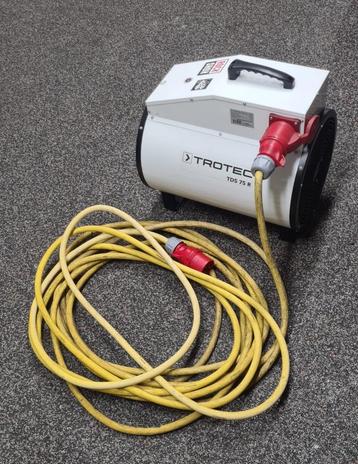 Trotec TDS 75 R hetelucht kanon 400 volt beschikbaar voor biedingen