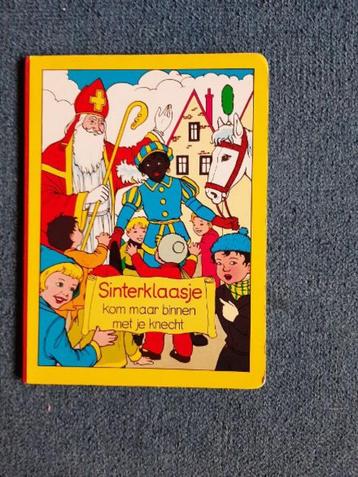 sinterklaasje kom maar binnen met je knecht kartonnenboek beschikbaar voor biedingen