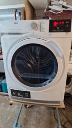 Warmtepomp droger aeg, Witgoed en Apparatuur, 6 tot 8 kg, Ophalen, Zo goed als nieuw, 85 tot 90 cm